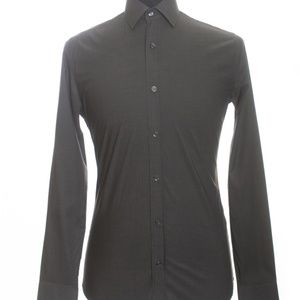 Duchamp London NWT Dark Grey Tailored Fit Shirt 15